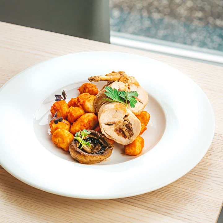 A dish prepared by the il Bistro kitchen