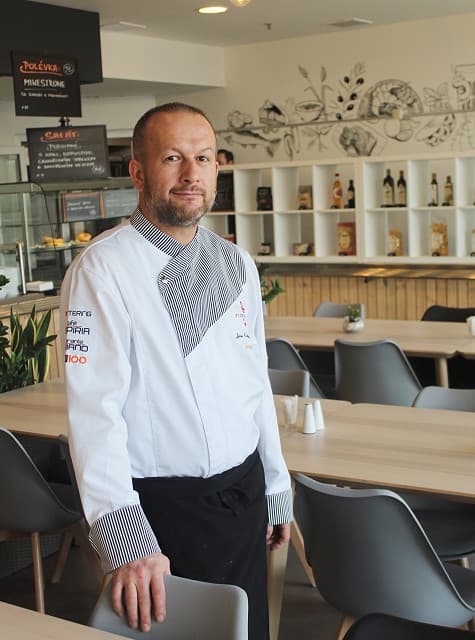 Pavel Šitina, Head Chef at il Bistro